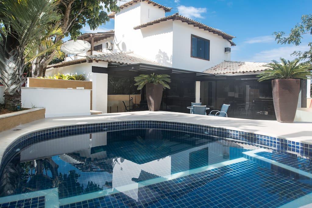 Buzios Geriba Dentro De Condominio Com Piscina Propria ภายนอก รูปภาพ